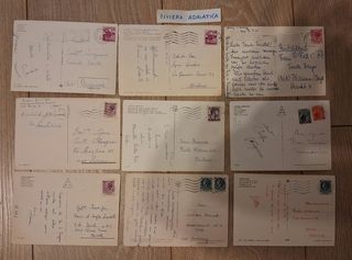 9 Cartoline Riviera Adriatica