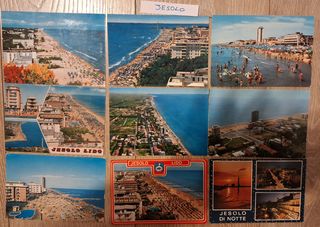 9 Cartoline Jesolo Viaggiate