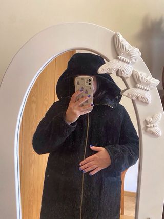 Cazadora/Anorak Reversible Negro