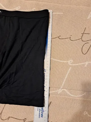 Boxer negro hombre (4 uds)