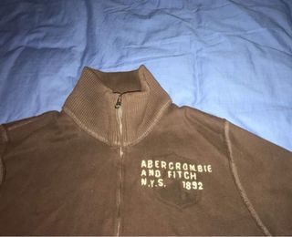 Felpa Abercrombie & Fitch Marrone