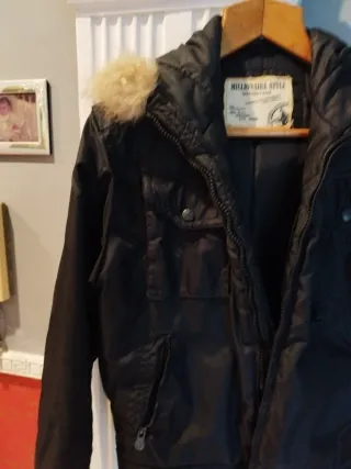 Giubbotto uomo invernale nero