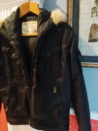 Giubbotto uomo invernale nero