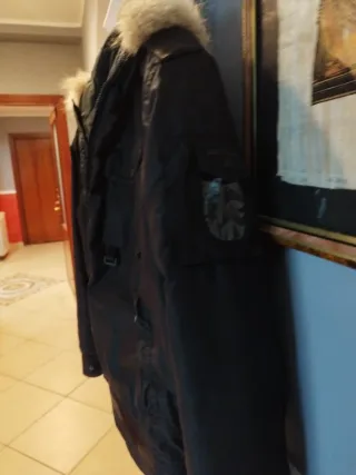 Giubbotto uomo invernale nero