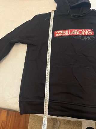 Sudadera Negra Billabong Logo