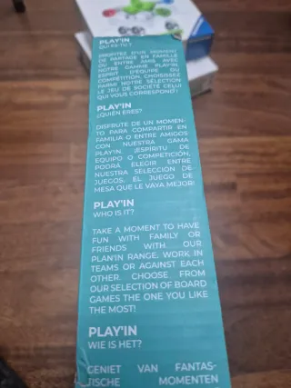 Juego Play in Quién es Quién