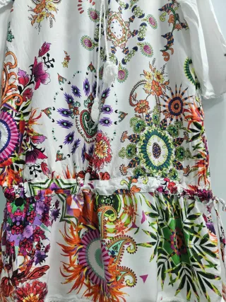 Blusa Desigual Multicolor Talla XL