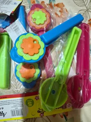 Pinze chiudi sacchetti Flower clip 9 pezzi