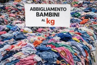 20kg Abbigliamento Bimbi Misto Usato