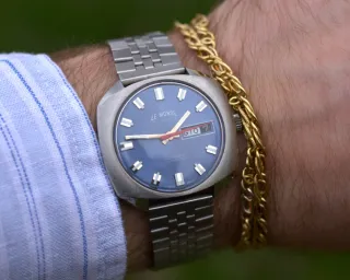 Orologio Le Montre Automatico Vintage Acciaio