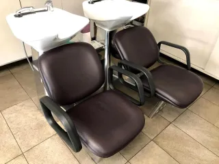 Lava testa parrucchiera