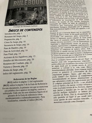 The Plum Island Horror Juego de Mesa