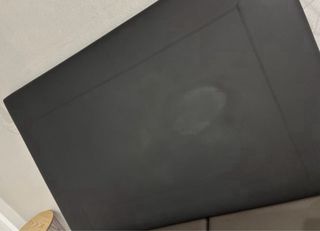 Cabecero cama polipiel negro