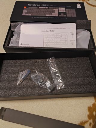 Teclado Mecánico Keychron K10 Negro/Naranja