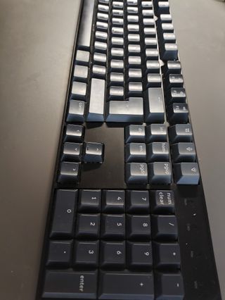 Teclado Mecánico Keychron K10 Negro/Naranja