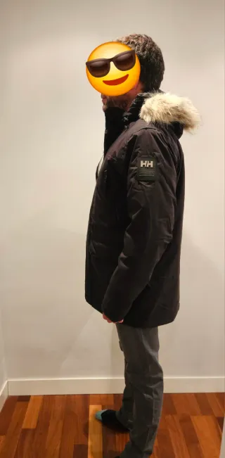 Helly Hansen Parka Reine Hombre Negra