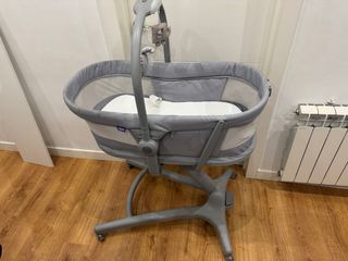 Minicuna Chicco gris