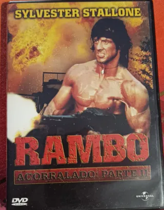 DVD Rambo: Acorralado Parte II
