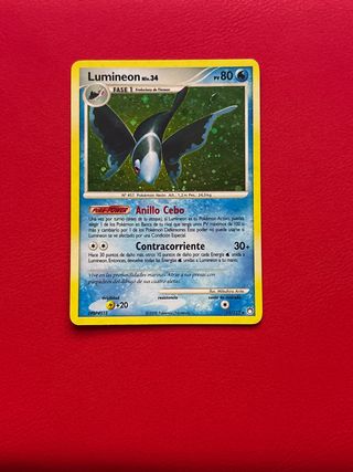 Carta Pokémon Lumineon Niv.34 MT11 holo