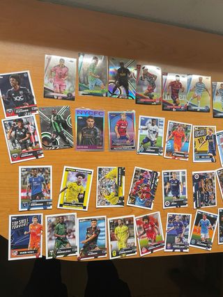 Lote 26 cartas MLS Topps