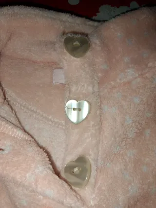 Pigiama bimba rosa pois. 5anni