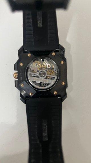 Reloj Bulgari Octo Ultra Nero Negro/Dorado