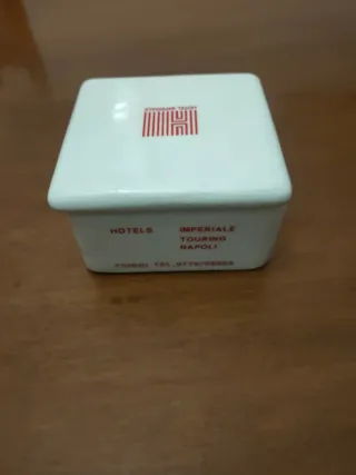 Posacenere Ceramica Hotel Imperiale Touring Napoli