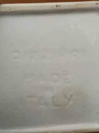 Posacenere Ceramica Hotel Imperiale Touring Napoli