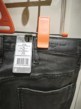 Pantalón G-Star RAW Gris Moto