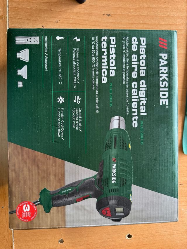 OFERTA ENVÍO GRATIS PIstola Aire Caliente PARKSIDE