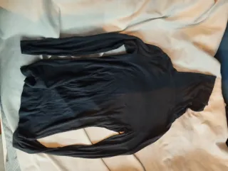 Blusa manga larga gris