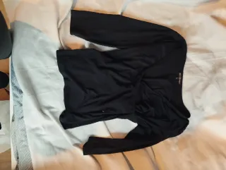 Blusa manga larga gris