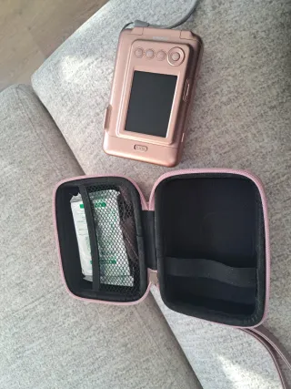 Cámara Fujifilm Instax Mini Liplay Rosa