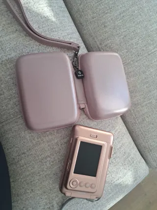 Cámara Fujifilm Instax Mini Liplay Rosa