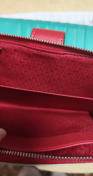 Monedero Tous Original Verde y Fucsia