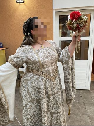 Vestido Medieval hecho a mano