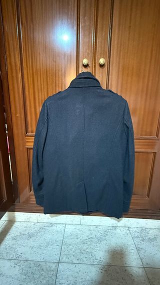 Chaquetón de paño negro