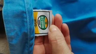 Bata de trabajo azul mujer T.44/46