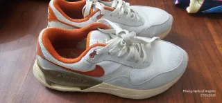 Zapatillas Nike Mujer Talla 40 Naranja/Blanco