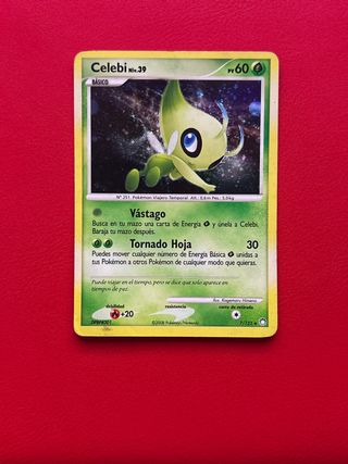 Carta Pokémon Celebi Niv.39 holo MT7