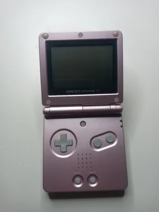 Nintendo Game Boy Advance SP +Pokemon plata GB