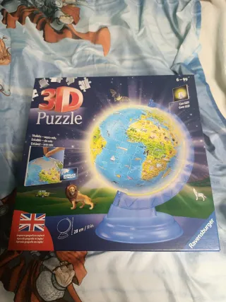 Puzzle 3D Globo terraqueo