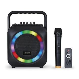 Altavoz Portátil Bluetooth 35W Karaoke Fonestar BOX-35LED