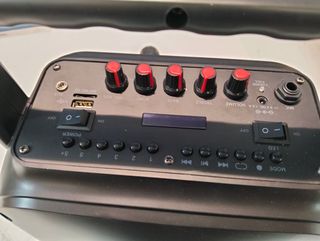 Altavoz Portátil Bluetooth 35W Karaoke Fonestar BOX-35LED