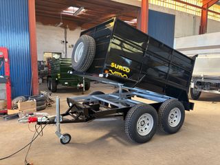 Remolque tándem aceituna y leña