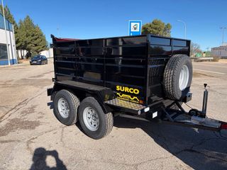 Remolque tándem aceituna y leña