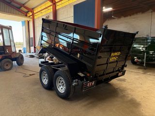 Remolque tándem aceituna y leña