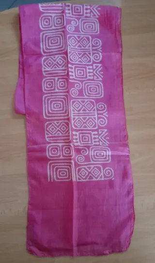 Sciarpe 100% seta artigianato indiano