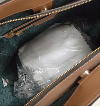 Borsa Gattinoni Beige Fantasia, nuova da negozio