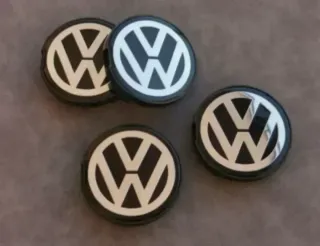 Vw Tapabujes 55mm Centro Llantas Ruedas Golf Mk4